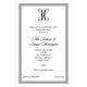 Elegant Border Invitations Image 3 of 3